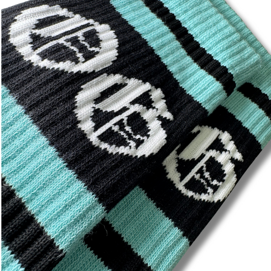 og spearmint stripe socks