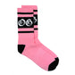 og bubblegum stripe socks